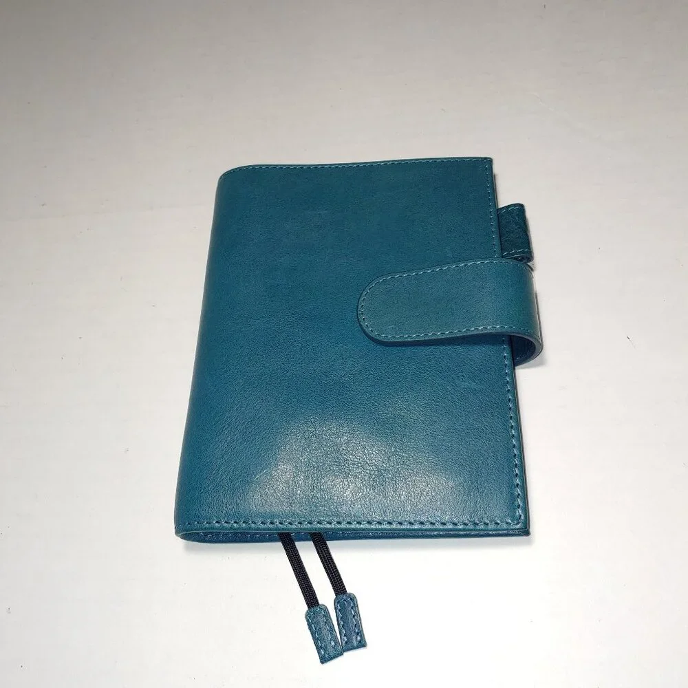 Moterm Leather Wallet Planner Turquoise Green OS